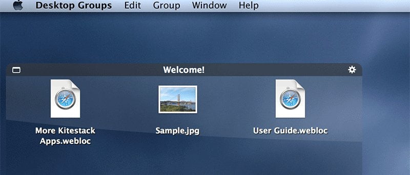 Organice su escritorio Mac con grupos de escritorio