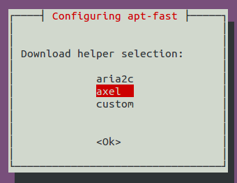 Apt-fast-config