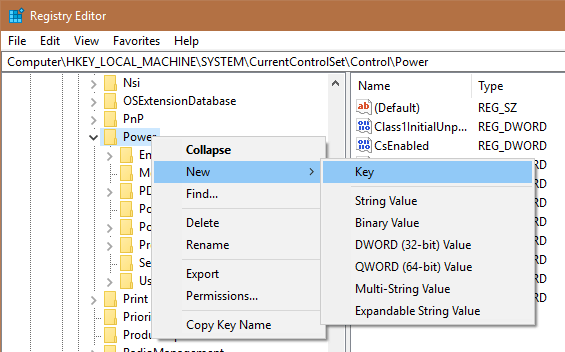 power-throttling-win10-select-new-key