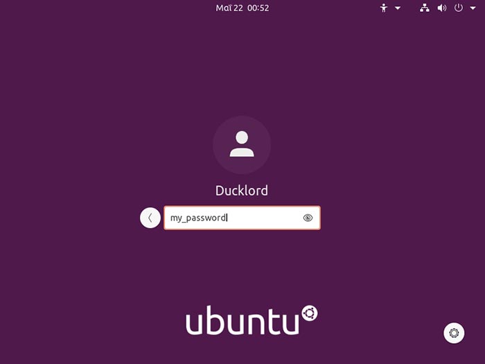 Revisión de Ubuntu 2004 Contraseñas visibles