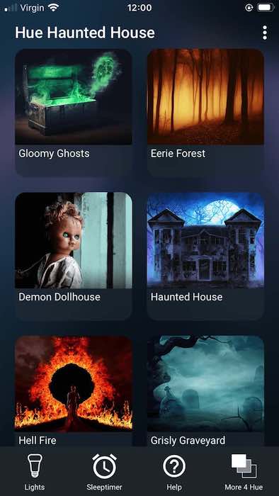 Hue Haunted House tiene una variedad de espeluznantes espectáculos de luces, que incluyen una casa de muñecas demoníaca y un cementerio espeluznante.