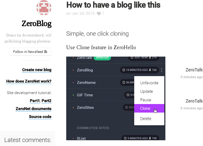 zeronet-zeroblog