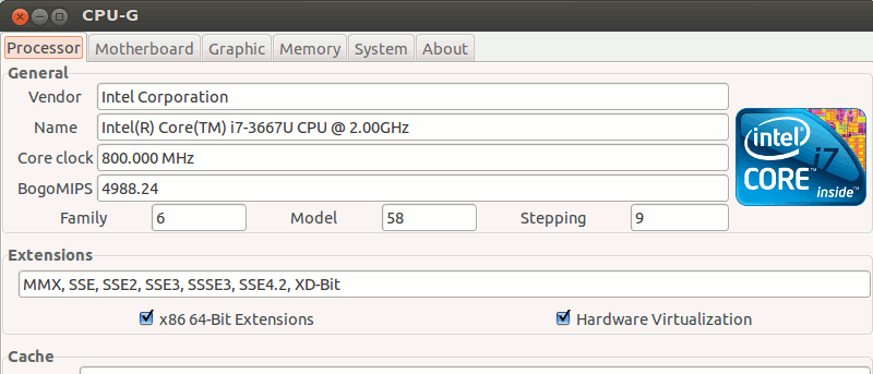 Dos aplicaciones útiles para ver la información de la CPU en Linux