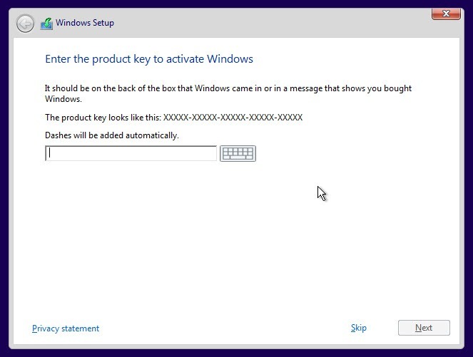 about-win10-activation-skip-product-key
