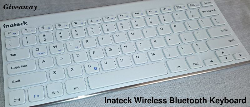 Revisión del teclado inalámbrico Bluetooth de Inateck