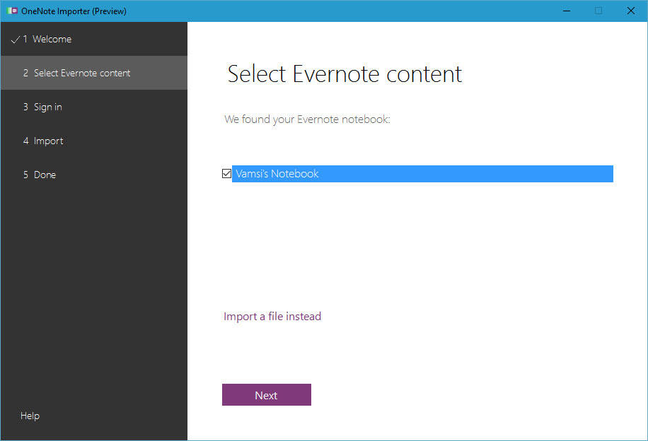 evernote-a-onenote-seleccionar-notas