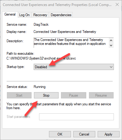 win10-telemetry-settings-disable-service