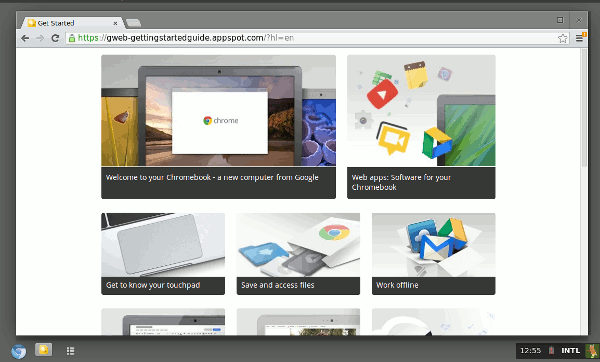 Guía de inicio de Chromeos