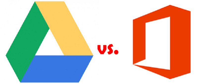 Google Drive frente a las aplicaciones web de MS Office