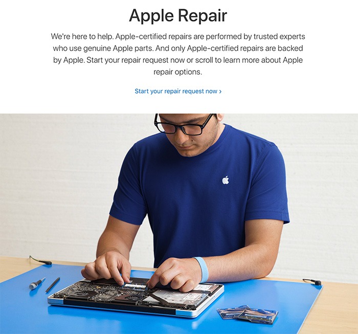 Reparación de dispositivos Apple Soporte técnico de Apple