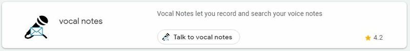 Notas vocales de productividad del Asistente de Google