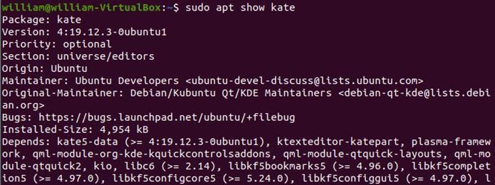 Ubuntu Apt Guru Mostrar información