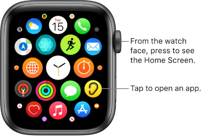 Encuentra todo Apple Watch Encuentra aplicaciones