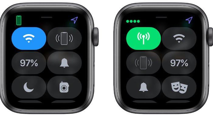 Encuentra todo Centro de control de Apple Watch