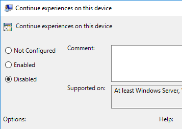 experiencias-compartidas-win10-select-disabled