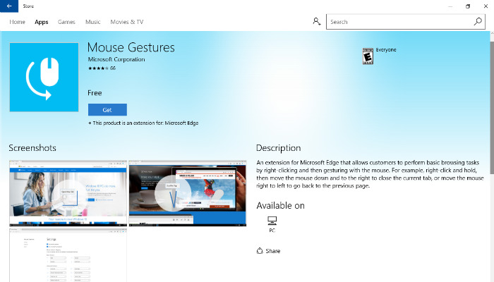 mejores-microsoft-edge-extensions-mouse-gestures