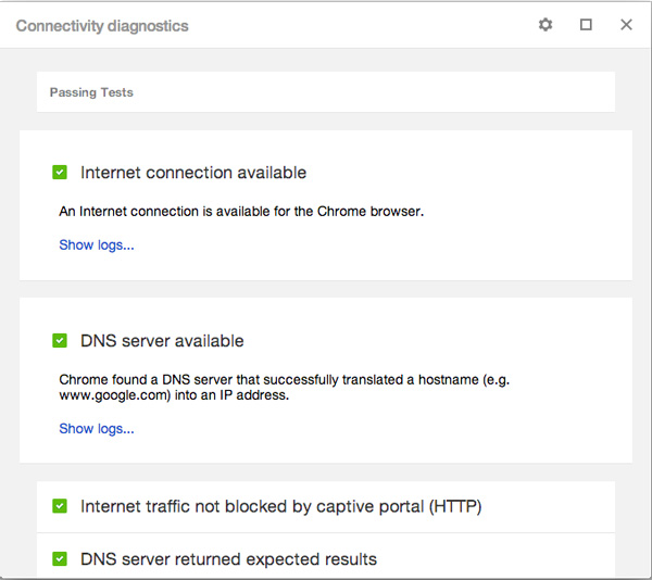 Chrome-Conectividad-Diagnóstico-Detalles-resultados