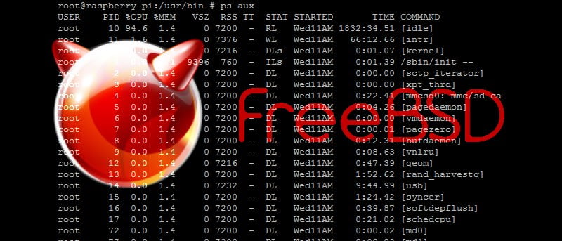 Ejecutando FreeBSD en Raspberry Pi