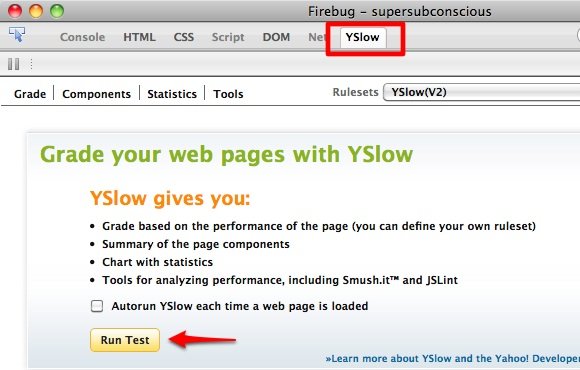 Firebug - Listo para YSlow