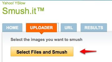 YSLow Subir imágenes a smush