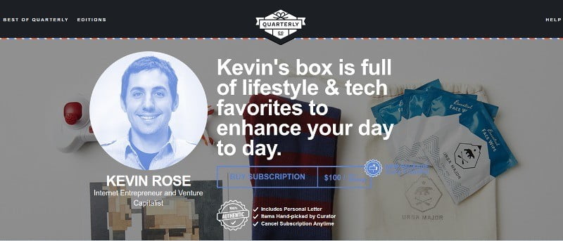 Caja trimestral de Kevin Rose - Bombilla inteligente y PowerCube