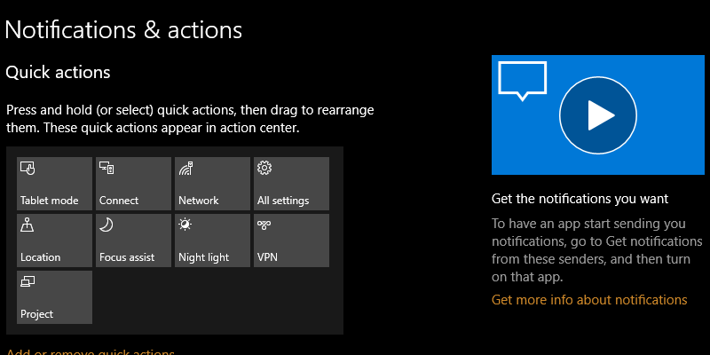 Cómo quitar "Consejos" de la aplicación de configuración en Windows 10