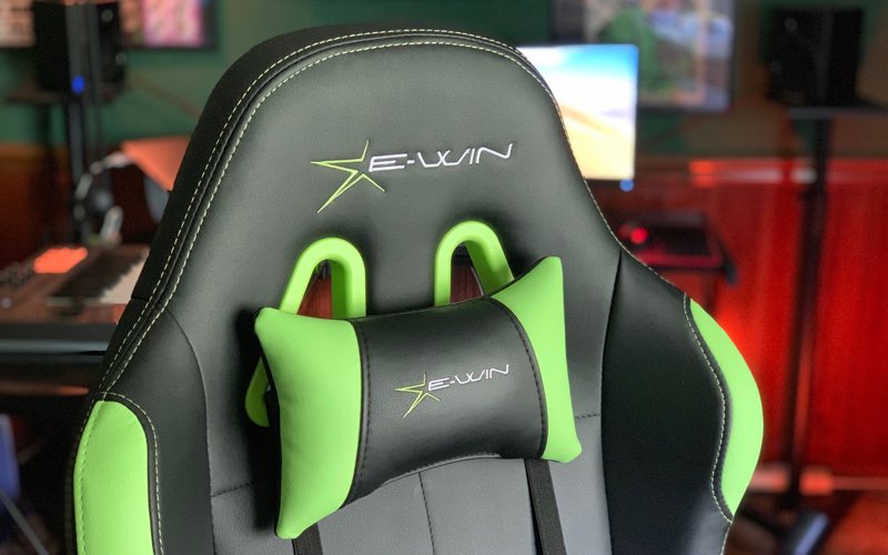 Revisión de la silla de juego Ewin Calling Series Almohada para el cuello