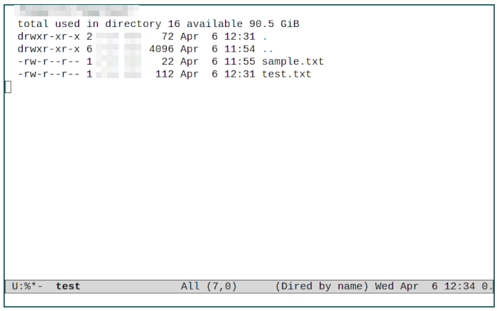 5 Emacs Hacks 13 Dired Ejemplo