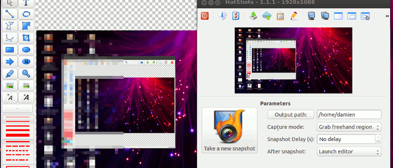 Una herramienta de captura de pantalla ligera y útil para Linux
