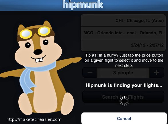 Hipmunk-Buscando