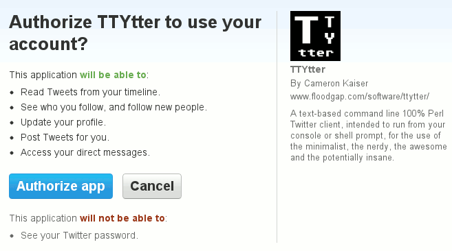 autenticación social-ttytter