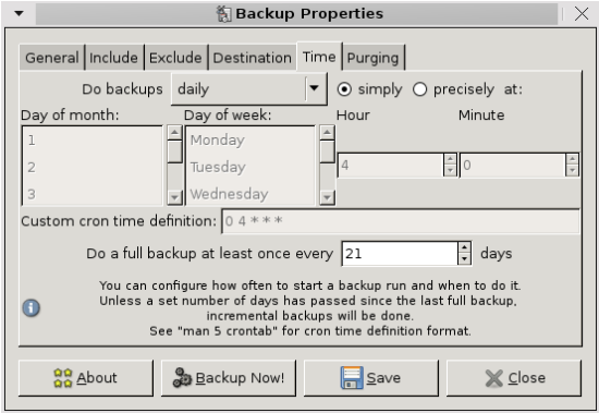 sBackup captura de pantalla8