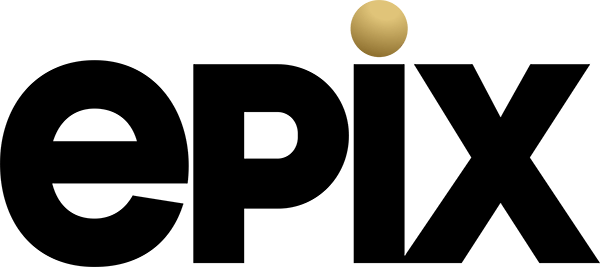 Logotipo de Epix de servicios de transmisión