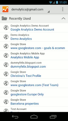 google-analytics-android-cuentas