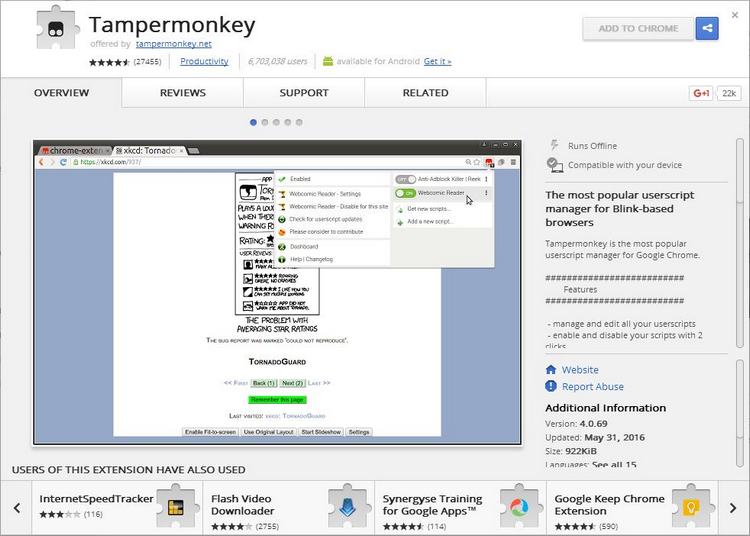 CHK-Tampermonkey-ExtensionDetails