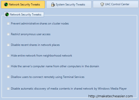 ajuste de seguridad mz7