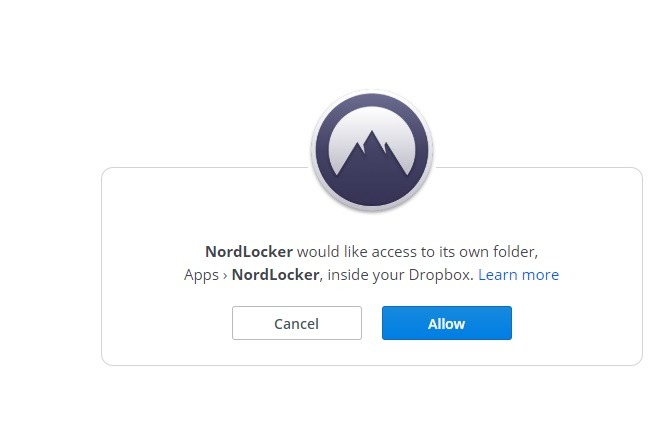 Nordlocker Dropbox Acceso 1