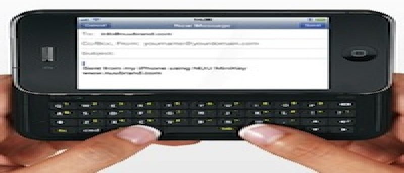 Nuu Minikey - Un pequeño teclado de hardware para iPhone 4