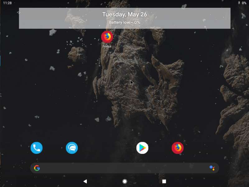 Tableta Android Bliss