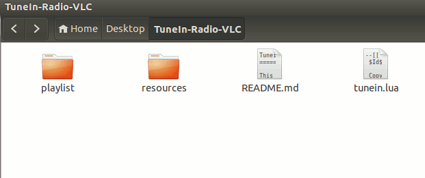 tunein-radio-vlc-carpeta