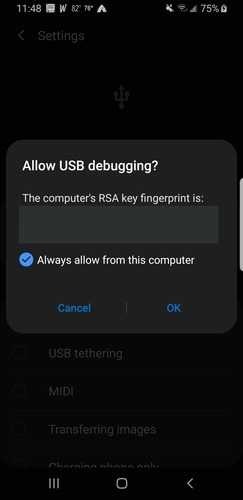 Instalar Adb Permitir depuración de USB Teléfono