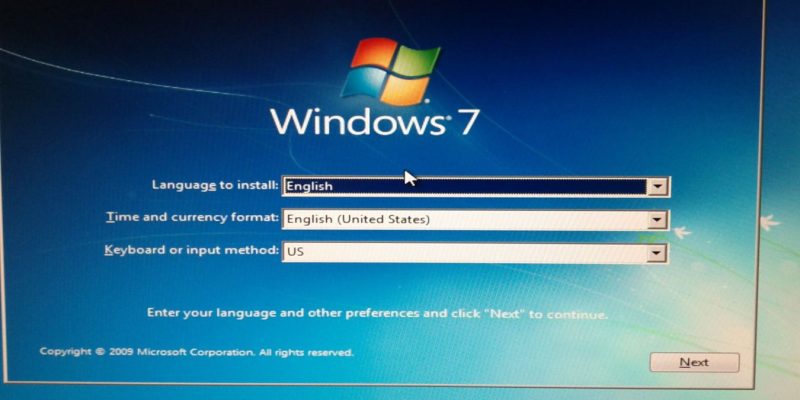 Windows 7 persistente destacado