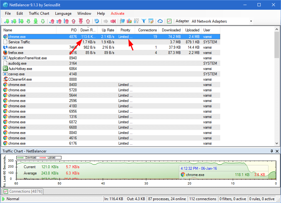 netbalancer-download-rate-limit-active