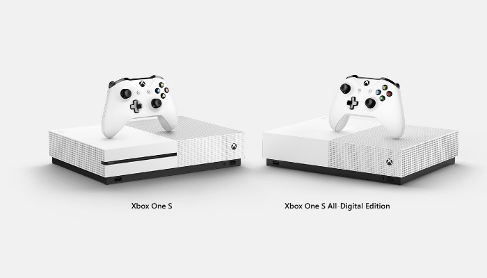 Comparación de Xbox One S