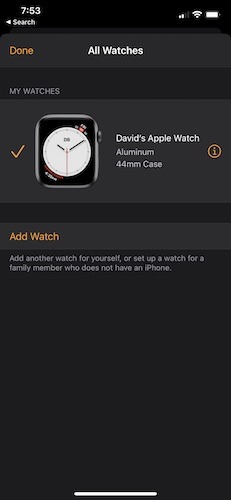 Cambiar Apple Watch Iphone Desemparejar reloj