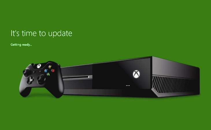 actualización de xbox-one