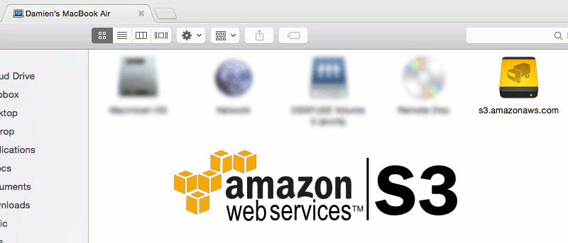 Cómo montar Amazon S3 en Mac Finder