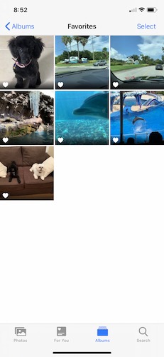 Cómo organizar las fotos favoritas de Iphone