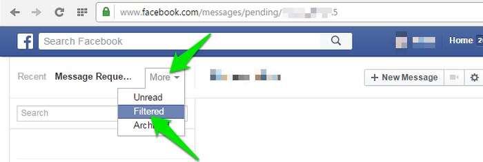 Facebook-Bandeja-de-entrada-oculta-Mensajes-filtrados
