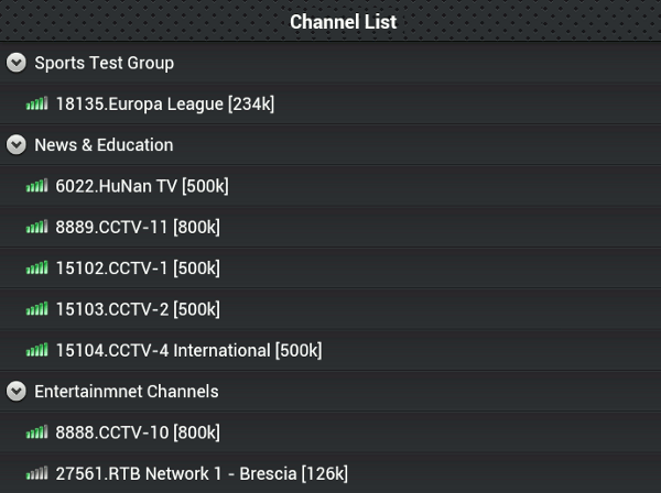 lista de canales de sopcast